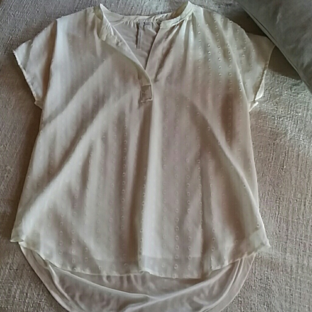 Lauren Conrad sheer blouse
